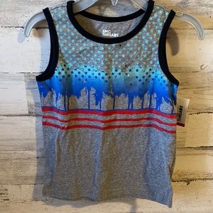 Boys USA Tank Top Size 6 NEW